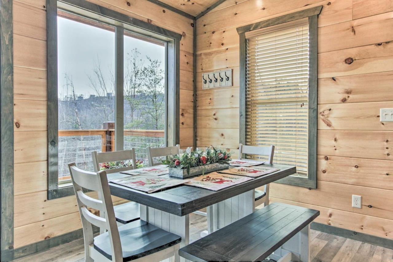 蓋特林堡Smoky Mountain Hideaway With Hot Tub, Deck And Views!别墅 外观 照片